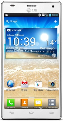 Смартфон LG Optimus 4X HD P880 White - Коломна