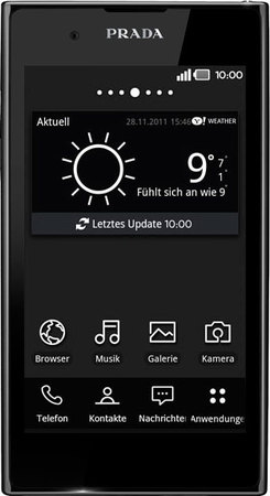 Смартфон LG P940 Prada 3 Black - Коломна