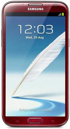 Смартфон Samsung Galaxy Note 2 GT-N7100 Red - Коломна