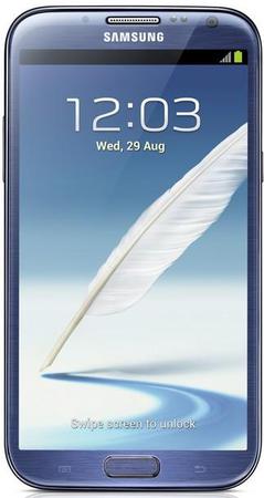 Смартфон Samsung Galaxy Note 2 GT-N7100 Blue - Коломна
